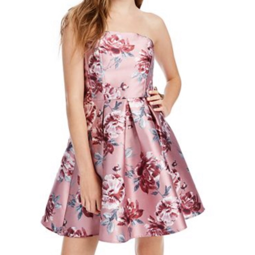 Speechless Floral Party Dress